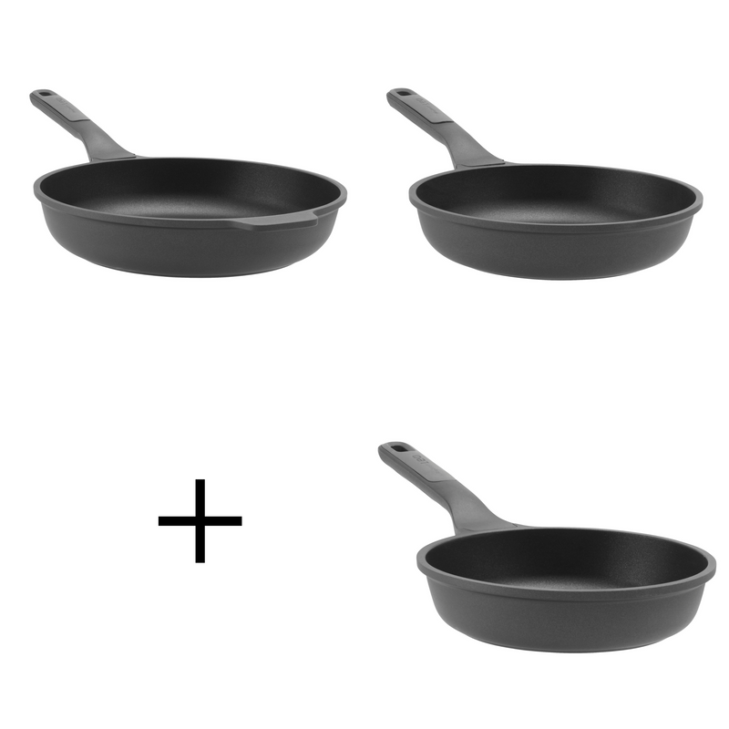 PROMO Stone+ Set de poêles Ø 20 cm Ø 24 cm Ø 28 cm