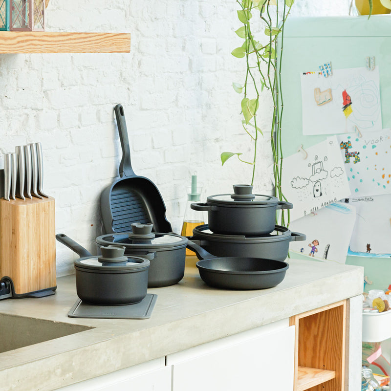 PROMO Stone+ Set de poêles Ø 20 cm Ø 24 cm Ø 28 cm