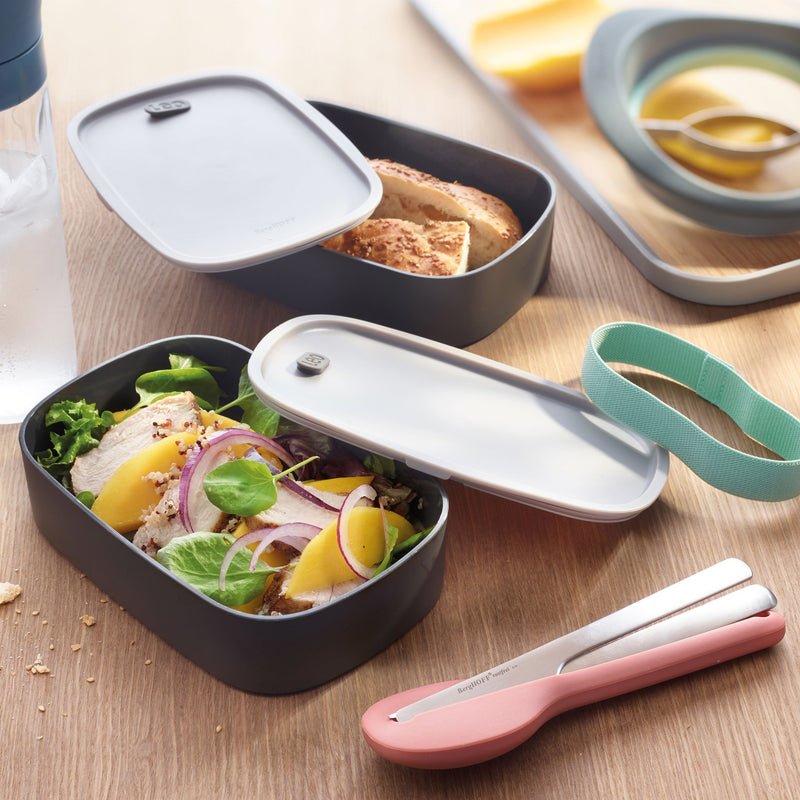 Box On the Go - Bento box - Voedselcontainer + Reisbeker