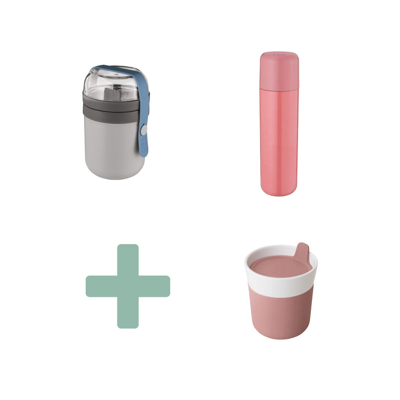 Box On the Go - Thermosfles - Lunchpot + Reisbeker