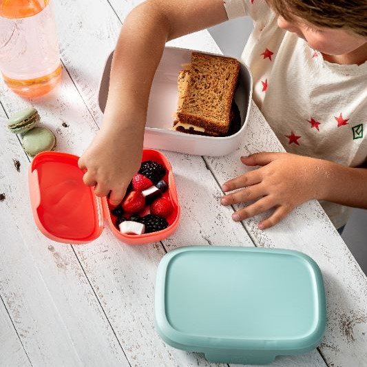 Box On the Go - Lunch set - Reisbestek + Waterfles