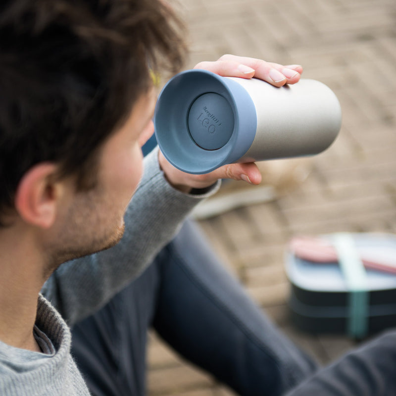 Box On the Go - Thermosfles - Thermosbeker + Lunchpot