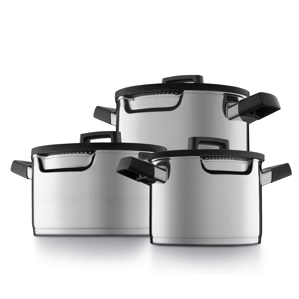 6-delige kookpottenset downdraft