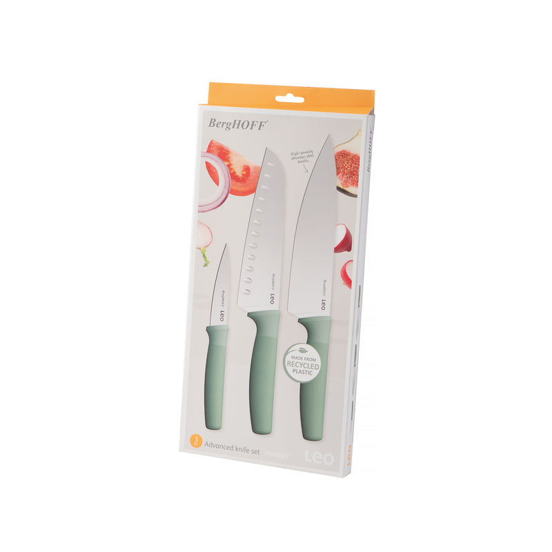 LEO Set de couteaux 3-pcs Forest