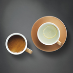 Gem line 3-delige koffie- en theeset wit